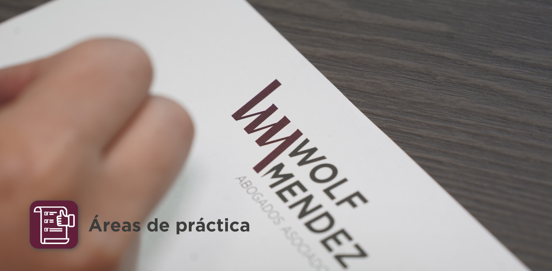 áreas de practica Wolf Méndez abogados