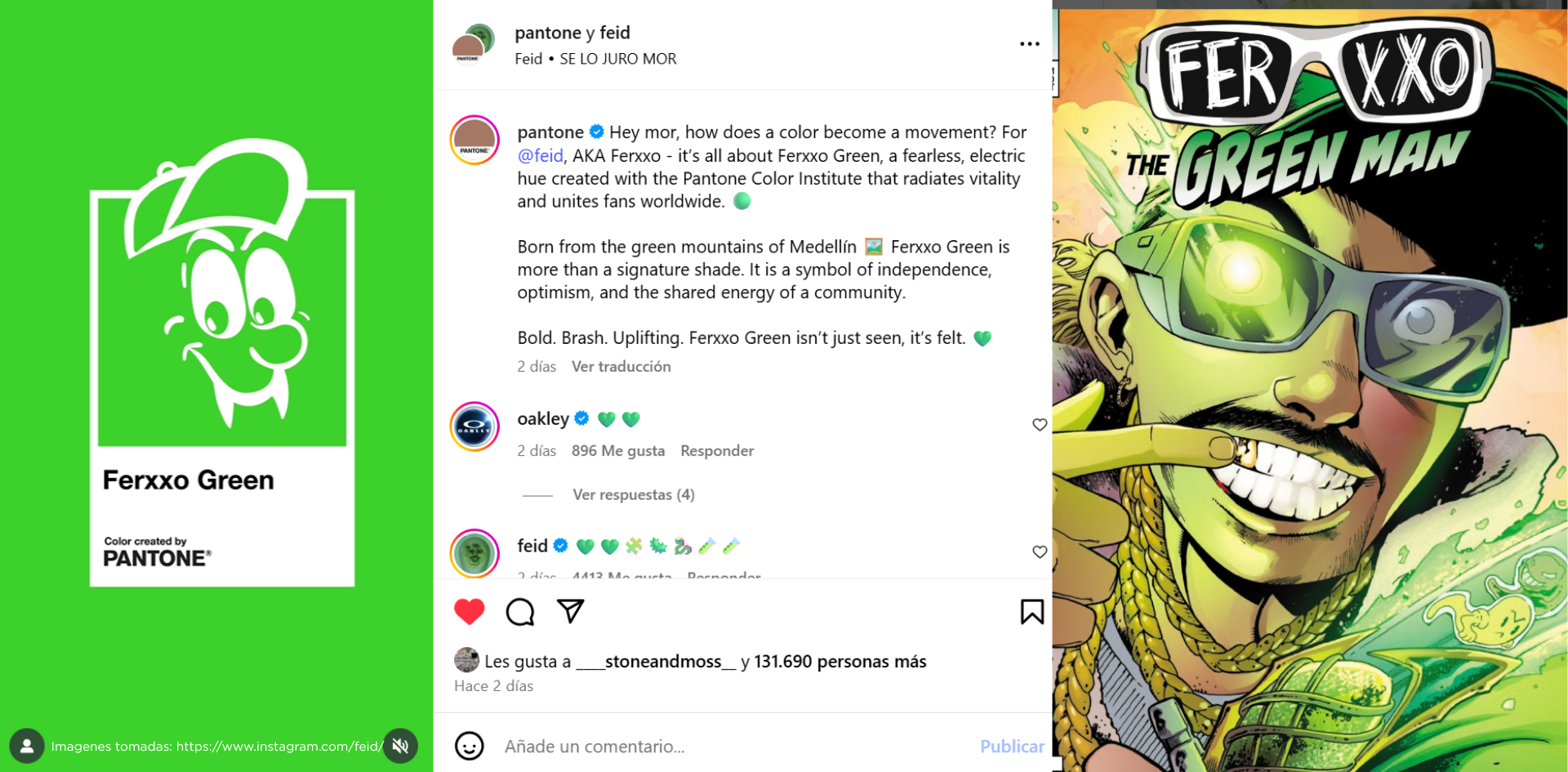 Wolf Méndez Abogados Asociados FerxxoGreen: El color oficial de Feid ...