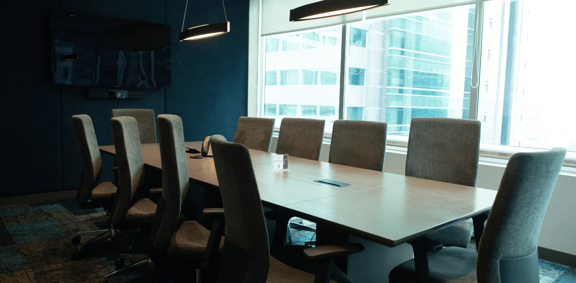 Sala de juntas de Wolf Méndez Abogados Asociados